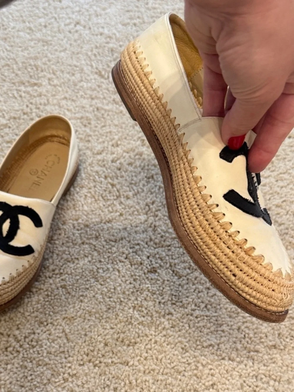 chanel espadrille